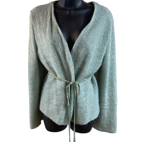 Gianfranco Ferre Studio Mohair Sweater Cardigan US10 IT46 - Picture 1 of 12
